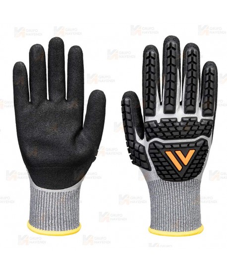 Guante impermeable de espuma de nitrilo TPR Impact F13