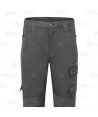 Pantalón DX4 elástico multibolsillos con refuerzos color negro