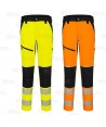Pantalón elástico de alta visibilidad con cintas segmentadas (Mujer)