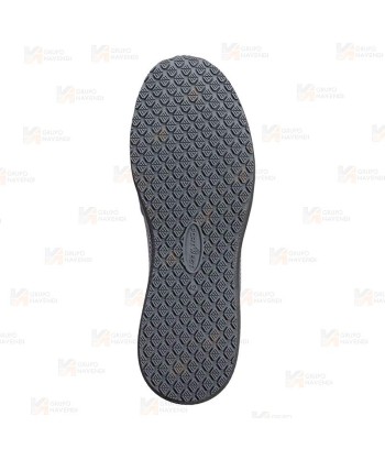 Zapatilla deportiva ocupacional y antiestático color negro