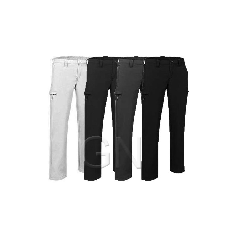 Pantalón softshell multibolsillos