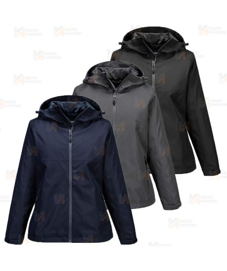 Chubasquero profesional con membrana impermeable y transpirable (Mujer)