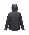 Parka acolchada con membrana impermeable y transpirable para mujer color gris