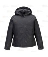 Parka acolchada con membrana impermeable y transpirable para mujer color gris