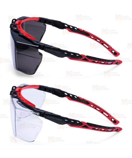 Sobre gafas panorámicas con protección UV