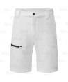 Bermudas de trabajo WX2 elásticos color blanco