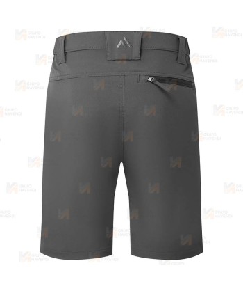 Bermudas de trabajo WX2 elásticos color gris