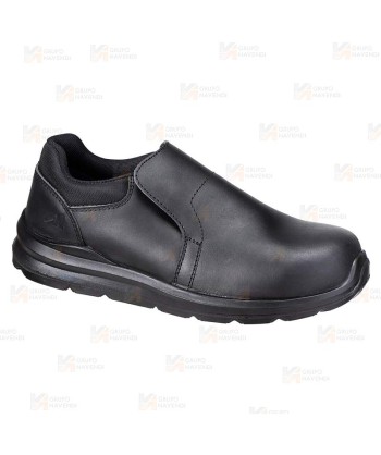 Mocasín no metálico antideslizantes S3S SR FO color negro