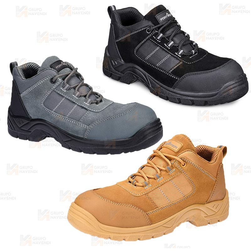 Zapatos de seguridad con puntera y plantilla no metálicos