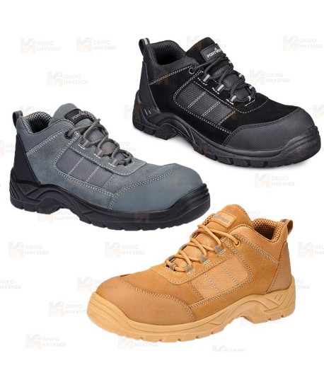 Zapatos de seguridad con puntera y plantilla no metálicos