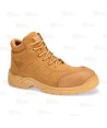 Botas de seguridad con puntera y plantilla no metálicas S1PL color beige