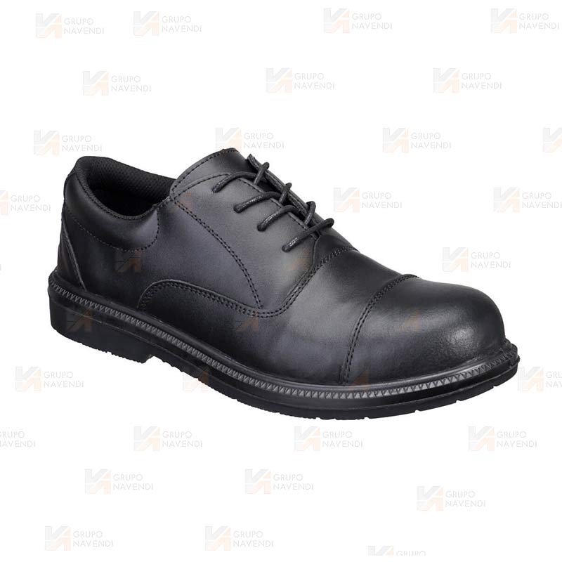 Zapatos de seguridad con puntera y plantilla de acero S3 SR FO color negro