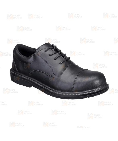 Zapatos de seguridad con puntera y plantilla de acero S3 SR FO color negro