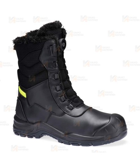Botas táctica de piel y cordura con cordones de acero S3L SC HRO CI SR