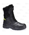 Botas táctica de piel y cordura con cordones de acero S3L SC HRO CI SR