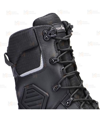 Botas de piel flor y cordura para policía S7L HRO M CI LG SC AN SR FO