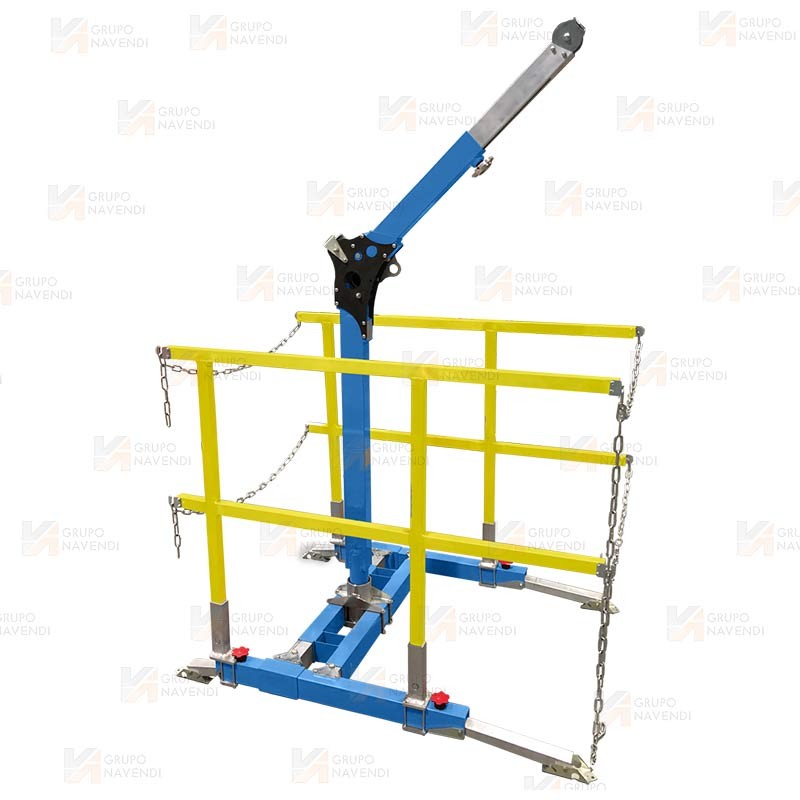 Guardarraíl o barandilla de protección para poste DAVIT