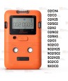 Detector Duo Tracer para dos gases (O2, CH4, CO2, H2S, SO2, CO, NH3, H2, NO2, O3)