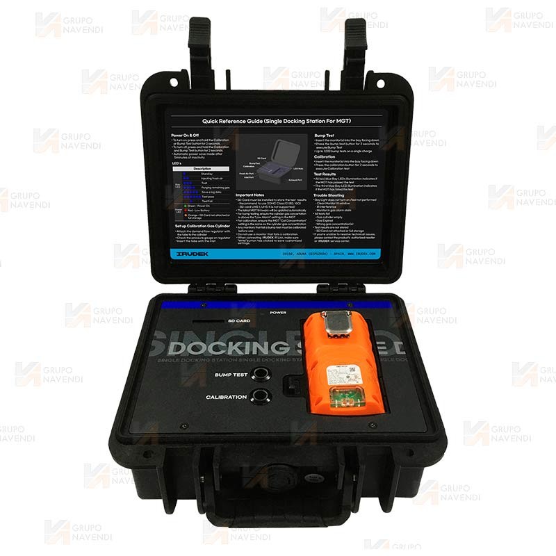 Estación de calibración para detectores MGT