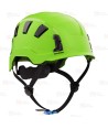Casco para trabajos en altura color verde