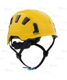 Casco para trabajos en altura color amarillo