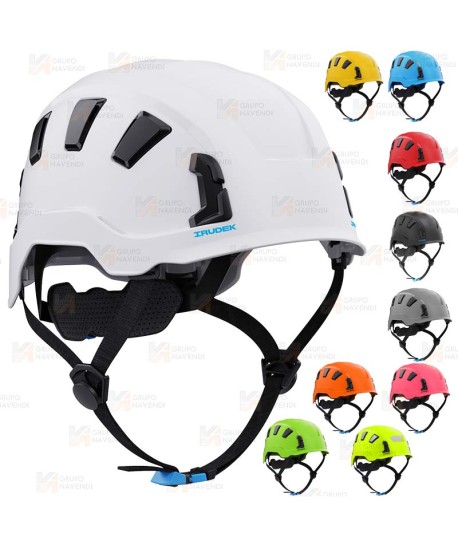 Casco para trabajos en altura