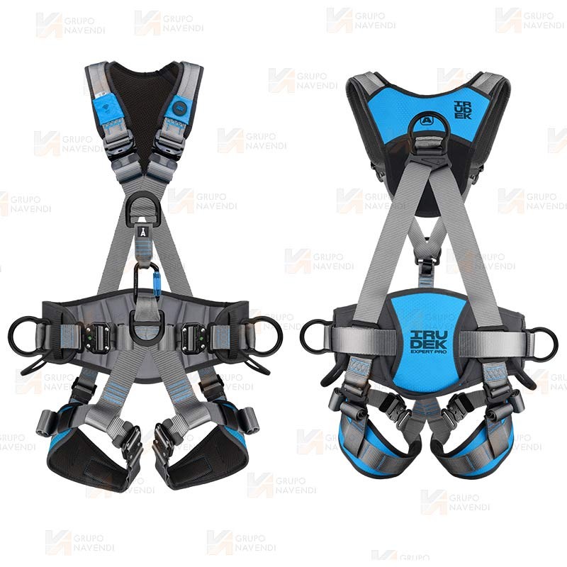 Arnés diseñado para ofrecer un alto nivel de seguridad, ergonomía y durabilidad