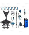 Kit Arnés mas casco y elemento de amarre para trabajos en altura