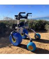 Andador con ruedas para playa, ergonómico y muy confortable