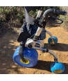 Andador con ruedas para playa, ergonómico y muy confortable