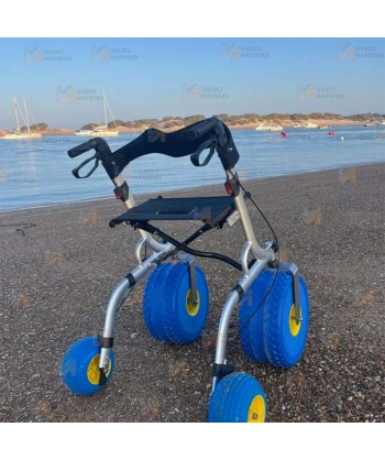 Andador con ruedas para playa, ergonómico y muy confortable