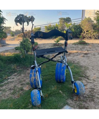 Andador con ruedas para playa, ergonómico y muy confortable