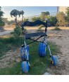 Andador con ruedas para playa, ergonómico y muy confortable