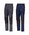 Pantalón STRETCH bicolor multibolsillos con refuerzos