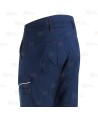 Pantalón STRETCH bicolor multibolsillos con refuerzos color azul marino