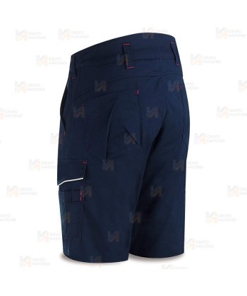 Bermuda STRETCH multibolsillos color azul marino