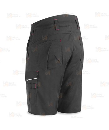 Bermuda STRETCH multibolsillos color gris oscuro
