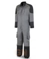 Buzo Stretch combinado gris/negro