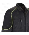 Buzo Stretch combinado gris/negro
