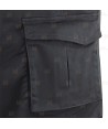 Buzo Stretch combinado gris/negro