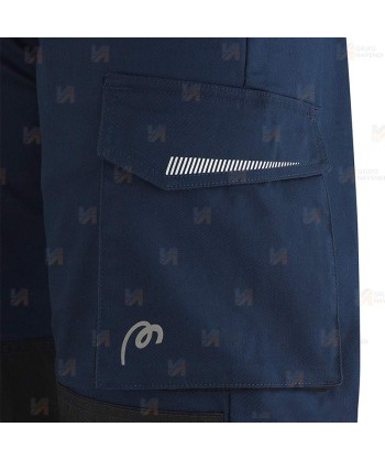 Pantalón elástico Strech, bicolor multibolsillos y con refuerzos