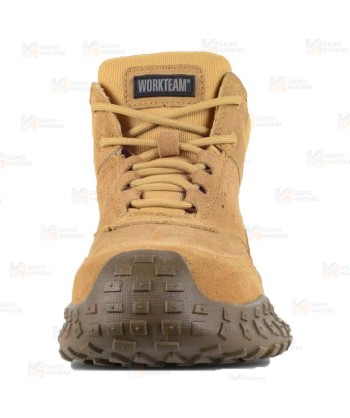 Bota de caña baja de seguridad no metálica S1 PS SR FO color coyote