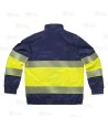 Cazadora ignífuga, antiestática con protección para soldadura, de alta visibilidad con cintas reflectantes