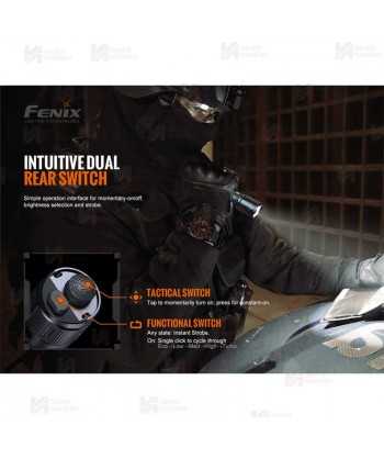 Linterna táctica Fenix TK20R V2.0 (3.000 lúmenes)