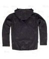 Cazadora softshell económica con doble capa color negro