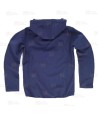 Cazadora softshell económica con doble capa color azul marino