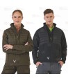 Cazadora softshell acolchada especial para caza o pesca