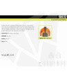 Cazadora softshell bicolor especial para caza o pesca color verde caza y naranja flúor