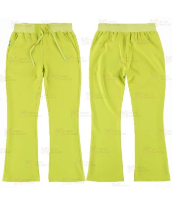 Pantalón sanitario de mujer, de campana con tejido elástico