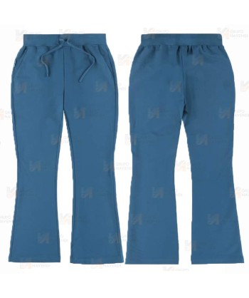 Pantalón sanitario de mujer, de campana con tejido elástico